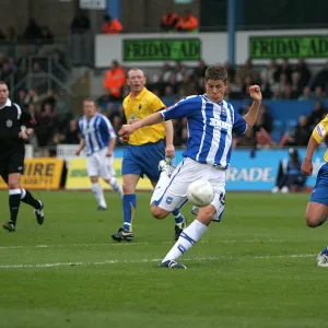 Alex Revell unleashes a shot