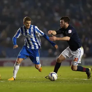 Andrea Orlandi in Action: Brighton & Hove Albion vs. Blackburn Rovers, Npower Championship, Amex Stadium, February 12, 2013 Andrea Orlandi in Action: Brighton & Hove Albion vs. Blackburn Rovers, Npower Championship, Amex Stadium, February 12, 2013
