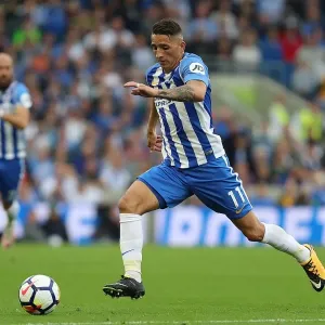 Anthony Knockaert in Action: Brighton and Hove Albion vs Newcastle United, Premier League (September 2017) Anthony Knockaert in Action: Brighton and Hove Albion vs Newcastle United, Premier League (September 2017)