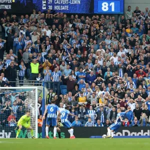 Anthony Knockaert Scores the First Goal: Brighton and Hove Albion vs. Everton, Premier League (12Aug17) Anthony Knockaert Scores the First Goal: Brighton and Hove Albion vs. Everton, Premier League (12Aug17)