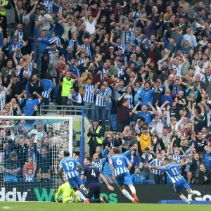 Anthony Knockaert Scores the Opener: Brighton and Hove Albion vs. Everton, Premier League (12th August 2017) Anthony Knockaert Scores the Opener: Brighton and Hove Albion vs. Everton, Premier League (12th August 2017)