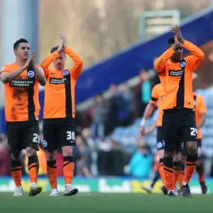 Applauding Bruno, Rohan, Joe, and Beram: Brighton Defenders and Midfielders Unite at Ewood Park (Blackburn Rovers 21MAR15)