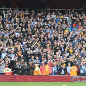 Arsenal vs. Brighton and Hove Albion: Intense Moment at the Emirates Stadium (01OCT17) Arsenal vs. Brighton and Hove Albion: Intense Moment at the Emirates Stadium (01OCT17)