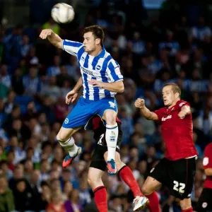Ashley Barnes Wins Header: Brighton & Hove Albion vs. Cardiff City, August 21, 2012 (Npower Championship) Ashley Barnes Wins Header: Brighton & Hove Albion vs. Cardiff City, August 21, 2012 (Npower Championship)
