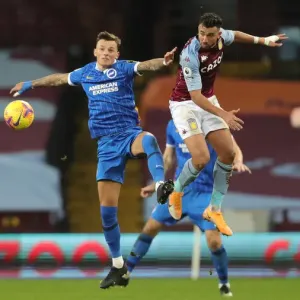 Aston Villa vs. Brighton and Hove Albion: Intense Premier League Clash at Villa Park (21NOV20)