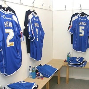 Away dressing room at Rotherham United 2006-07