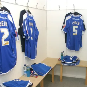 Away dressing room at Rotherham United 2006-07