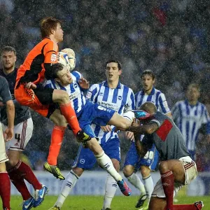 Barnes vs. Bogdan: A Fierce Encounter between Brighton & Hove Albion and Bolton Wanderers - November 2012 Barnes vs. Bogdan: A Fierce Encounter between Brighton & Hove Albion and Bolton Wanderers - November 2012