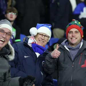 Battle at the Brighton Stadium: Europa League Group B Clash between Brighton & Hove Albion and Olympique de Marseille (14DEC23)
