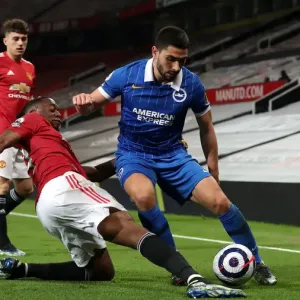 Battle at Old Trafford: Manchester United vs. Brighton and Hove Albion - Premier League Clash (04APR21) Battle at Old Trafford: Manchester United vs. Brighton and Hove Albion - Premier League Clash (04APR21)