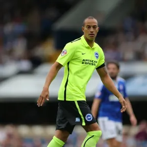 Bobby Zamora Debuts for Brighton and Hove Albion against Ipswich Town in Sky Bet Championship (28/08/2015)