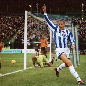 Bobby Zamora scores against Wolves