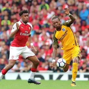 Bong vs Iwobi: Intense Battle at the Emirates - Arsenal vs Brighton and Hove Albion, Premier League (01OCT17) Bong vs Iwobi: Intense Battle at the Emirates - Arsenal vs Brighton and Hove Albion, Premier League (01OCT17)