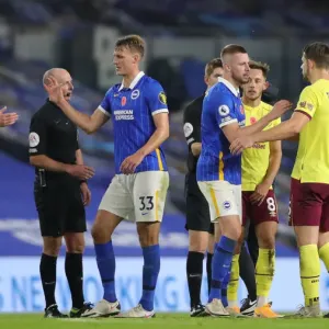 Brighton and Burnley Clash in Premier League: 06NOV20, American Express Community Stadium Brighton and Burnley Clash in Premier League: 06NOV20, American Express Community Stadium