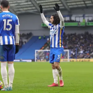 Brighton and Burnley Clash in Premier League: 19FEB22 at American Express Community Stadium Brighton and Burnley Clash in Premier League: 19FEB22 at American Express Community Stadium