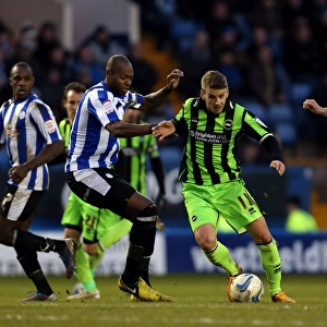 2012-13 Away Games Fine Art Print Collection: Sheffield Wednesday - 02-02-2013