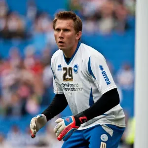Brighton & Hove Albion: In Action with Goalkeeper Tomasz Kuszczak Brighton & Hove Albion: In Action with Goalkeeper Tomasz Kuszczak
