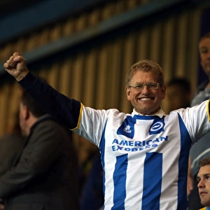 Brighton and Hove Albion Away Days 2013-14: QPR Crowd Shots