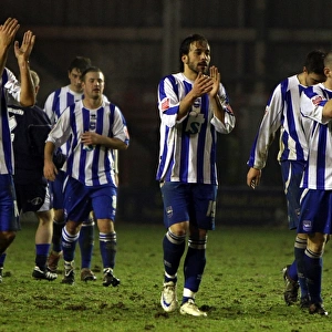 Brighton & Hove Albion Away at Walsall: 2009-10 Season
