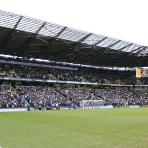 Brighton and Hove Albion Celebrate Championship Victory Over MK Dons (19MAR16)