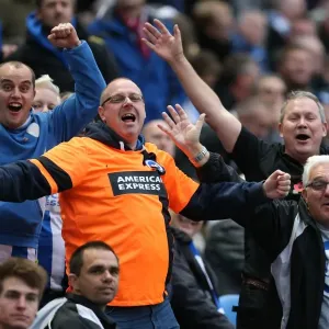 Brighton and Hove Albion: Championship Victory Celebration vs. Blackburn Rovers (Nov 2014)