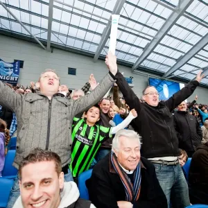Brighton and Hove Albion: Electric Atmosphere - Crowd Shots at The Amex Stadium (2011-2012) Brighton and Hove Albion: Electric Atmosphere - Crowd Shots at The Amex Stadium (2011-2012)