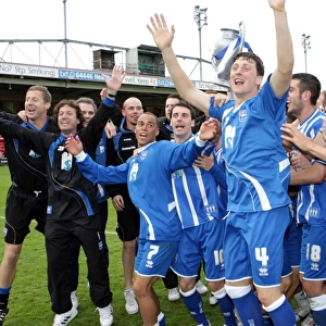 Brighton and Hove Albion: Euphoric Title Win Celebration at Walsall (League 1), April 2011