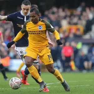 Brighton and Hove Albion Face Off Against Millwall in Emirates FA Cup Quarterfinal Showdown (17MAR19) Brighton and Hove Albion Face Off Against Millwall in Emirates FA Cup Quarterfinal Showdown (17MAR19)