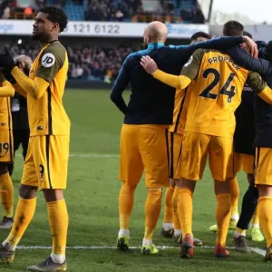 Brighton and Hove Albion Face Off Against Millwall in FA Cup Quarterfinal Showdown (17MAR19) Brighton and Hove Albion Face Off Against Millwall in FA Cup Quarterfinal Showdown (17MAR19)