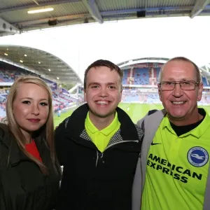 Brighton and Hove Albion Fans in Action: Huddersfield Championship Clash, August 2015 Brighton and Hove Albion Fans in Action: Huddersfield Championship Clash, August 2015