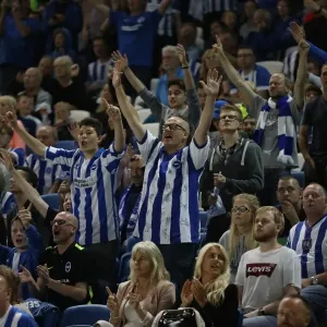 Brighton and Hove Albion Fans Celebrate EFL Sky Bet Championship Victory over Nottingham Forest (12th August 2016) Brighton and Hove Albion Fans Celebrate EFL Sky Bet Championship Victory over Nottingham Forest (12th August 2016)