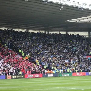 Brighton and Hove Albion Fans Celebrate Print 07/05/2016 Brighton and Hove Albion Fans Celebrate Print 07/05/2016