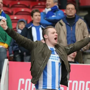 Brighton and Hove Albion Fans Celebrate Promotion Print (07/05/2016) Brighton and Hove Albion Fans Celebrate Promotion Print (07/05/2016)