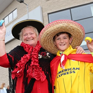 Brighton & Hove Albion Fans Celebrate Spanish Day at Amex Stadium vs. Bolton Wanderers (September 21, 2013)