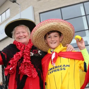 Brighton & Hove Albion Fans Celebrate Spanish Day at Amex Stadium vs. Bolton Wanderers (September 21, 2013) Brighton & Hove Albion Fans Celebrate Spanish Day at Amex Stadium vs. Bolton Wanderers (September 21, 2013)