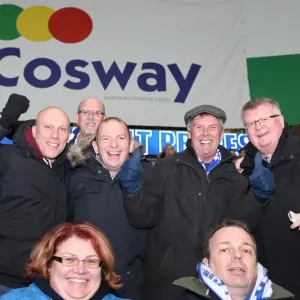 Brighton and Hove Albion Fans Energetic Showing at Cardiff City Stadium, 10th February 2015 Brighton and Hove Albion Fans Energetic Showing at Cardiff City Stadium, 10th February 2015