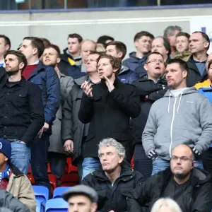 Brighton and Hove Albion Fans Epic Display of Passion and Support at Bolton Wanderers Championship Match, 28th February 2015