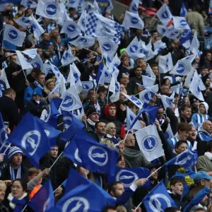 Brighton and Hove Albion Fans Epic Show of Support at FA Cup Semi-Final vs Manchester City, Wembley Stadium (2019) Brighton and Hove Albion Fans Epic Show of Support at FA Cup Semi-Final vs Manchester City, Wembley Stadium (2019)
