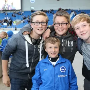 Brighton and Hove Albion Fans in Full Force: Sky Bet Championship Match vs. Huddersfield Town (14 April 2015)