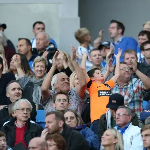 Brighton & Hove Albion Fans in Full Force at American Express Community Stadium during SkyBet Championship Match vs. Rotherham United (October 2014) Brighton & Hove Albion Fans in Full Force at American Express Community Stadium during SkyBet Championship Match vs. Rotherham United (October 2014)