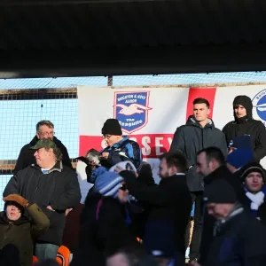 Brighton and Hove Albion Fans in Full Force at Blackpool's Bloomfield Road (31Jan15) Brighton and Hove Albion Fans in Full Force at Blackpool's Bloomfield Road (31Jan15)