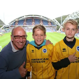 Brighton and Hove Albion Fans in Full Force at Huddersfield Town Championship Clash, August 2015 Brighton and Hove Albion Fans in Full Force at Huddersfield Town Championship Clash, August 2015