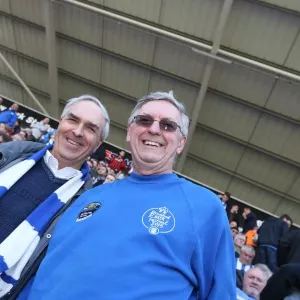 Brighton and Hove Albion Fans in Full Force at Rotherham United Match, April 2015