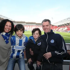 Brighton and Hove Albion Fans in Full Force: Rotherham United vs. Brighton and Hove Albion, April 2015