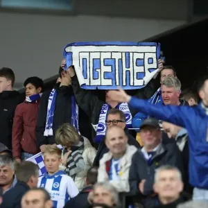 Brighton and Hove Albion Fans at Norwich City's Carrow Road Stadium, 21st April 2017 Brighton and Hove Albion Fans at Norwich City's Carrow Road Stadium, 21st April 2017