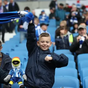 Brighton and Hove Albion Fans Passion: EFL Sky Bet Championship Showdown vs. Wigan Athletic (17th April 2017) Brighton and Hove Albion Fans Passion: EFL Sky Bet Championship Showdown vs. Wigan Athletic (17th April 2017)