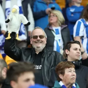 Brighton and Hove Albion Fans Passionate Showing at Norwich City's Carrow Road Stadium (21st April 2017) Brighton and Hove Albion Fans Passionate Showing at Norwich City's Carrow Road Stadium (21st April 2017)