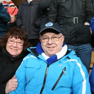 Brighton and Hove Albion Fans Passionate Showing at Wolverhampton Wanderers Championship Match (20DEC14) Brighton and Hove Albion Fans Passionate Showing at Wolverhampton Wanderers Championship Match (20DEC14)