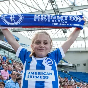 Brighton and Hove Albion Fans in Full Support at Pre-Season Friendly Against Sevilla, 2015 Brighton and Hove Albion Fans in Full Support at Pre-Season Friendly Against Sevilla, 2015