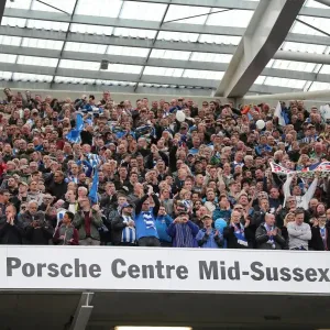 Brighton and Hove Albion Fans in Full Throat: American Express Community Stadium vs. Wigan Athletic (17APR17) Brighton and Hove Albion Fans in Full Throat: American Express Community Stadium vs. Wigan Athletic (17APR17)